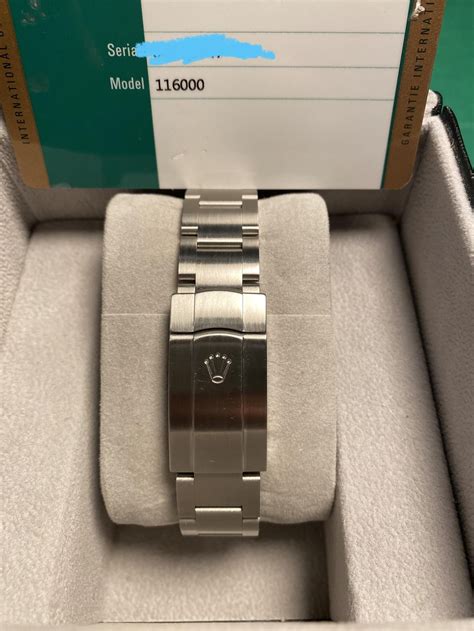 rolex 116000 discontinued.